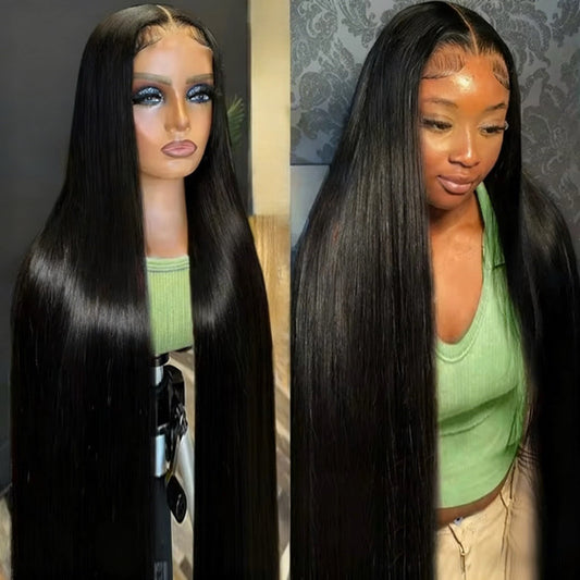 30 Inch Straight Black Wig